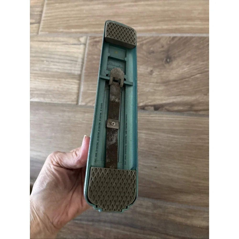 Vintage Swingline 27 Stapler‎ Teal Green Art Deco Working